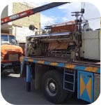 تحویل موفق دستگاه های فست با ژاکارد ، وارد شده از ایتالیا 